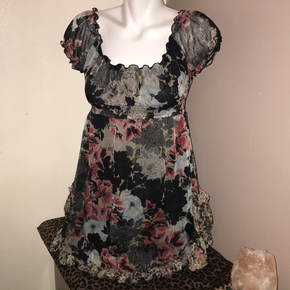 American Rag XS knee high son dress flower